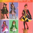 SIMPLICITY 2834 SEWING PATTERN- WITCH, MS LIBERTY, JESTER, LUCKY CHARM & QUEEN OF HEARTS SZ 7-14