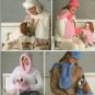 SIMPLICITY 4316 SEWING PATTERN FOR MISSES' HATS, SCARF, GLOVES  & DOG CLOTHES