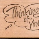 THINKING OF YOU RUBBER STAMP