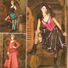 SIMPLICITY 2851 SEWING PATTERN FOR MISSES COSTUMES- SALOON OUTFIT, CAN-CAN, WILD WEST SIZE 6-12