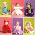 SIMPLICITY 2524 SEWING COSTUME FOR BABIES-BOY BLUE,ANGEL,CADET,DEVIL,PRINCESS,BO PEEP SZ 1 MO-18MOS SIMPLICITY 2524 SEWING COSTUME FOR BABIES-BOY BLUE,ANGEL,CADET,DEVIL,PRINCESS,BO PEEP SZ 1 MO-18MOS