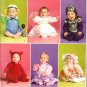 SIMPLICITY 2524 SEWING COSTUME FOR BABIES-BOY BLUE,ANGEL,CADET,DEVIL,PRINCESS,BO PEEP SZ 1 MO-18MOS