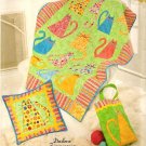 SIMPLICITY 2575 SEWING PATTERN FOR CRAFT CAT QUILT, PILLOW & TOTE
