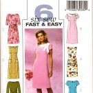 BUTTERICK B4386 MISSES' PETITE DRESS SZ 8,10,12,14