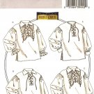 BUTTERICK B4486 MEN'S/MISSES' HISTORICAL SHIRTS XL, XXL, XXXL