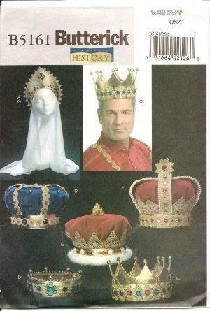 BUTTERICK B5161 CROWNS