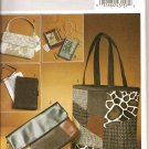 BUTTERICK B5437 CRAFT, TOTE, CLUTCH, SHOULDER BAG AND WIRELESS READING DEVICE COVER