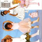 BUTTERICK B5545 CHILDREN'S AND GIRLS' LEOTARDS, SKIRT, BAG AND PONYTAIL HOLDER
