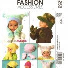 McCalls M5253 INFANTS' AND TODDLERS' HATS AND MITTENS