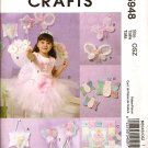 MCCALLS M5948 DOOR HANGER, PILLOW, MINI QUILT WALL HANGING, WAND, PURSE, SKIRT, BUTTERFLY & WINGS MCCALLS M5948 DOOR HANGER, PILLOW, MINI QUILT WALL HANGING, WAND, PURSE, SKIRT, BUTTERFLY & WINGS