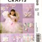 MCCALLS M5948 DOOR HANGER, PILLOW, MINI QUILT WALL HANGING, WAND, PURSE, SKIRT, BUTTERFLY & WINGS