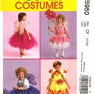 MCCALLS M5950 COSTUME TODDLERS & CHILDRENS' -FAIRY COSTUMES SZ 4,5,6