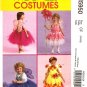 MCCALLS M5950 COSTUME TODDLERS & CHILDRENS' -FAIRY COSTUMES SZ 4,5,6