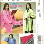 McCALL'S M6160 Sewing Pattern for Misses' Shawl, Blankets and Booties