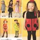 Simplicity 2304 Sewing Pattern for Toddler Costume - Lady Bug, Bee, Pumpkin, Dog, Witch & Princess
