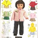 Simplicity 4297 Sewing Pattern for 18" Doll  Clothes