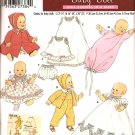 Simplicity 5215 Craft Pattern for 12" to 22" Doll Clothes.