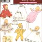Simplicity 5215 Craft Pattern for 12" to 22" Doll Clothes.