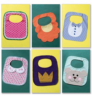 Butterick B4533 BABY BIBS