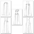 BUTTERICK B5509 MISSES’ HISTORICAL APRONS