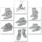 BUTTERICK B5233 HISTORICAL FOOTWEAR