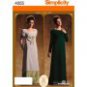 SIMPLICITY 4055 SEWING PATTERN FOR  MISSES COSTUME- CIRCA 1795-1825