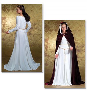 BUTTERICK B4377 MISSES'/MISSES' PETITE HISTORICAL COSTUME