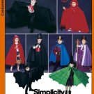 SIMPLICITY 5927 CHILD'S SEWING PATTERN FOR  COSTUME- CAPE, ROBE AND HEADPIECES