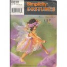 SIMPLICITY 8838 CHILD'S Sewing Pattern for Fairy Costume - Sizes 3, 4, 5, 6, 7, 8