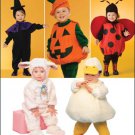 SIMPLICITY 2788 TODDLERS COSTUME-Witch, Pumpkin, Ladybug, Lamb and Duck Costumes