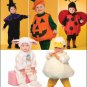 SIMPLICITY 2788 TODDLERS COSTUME-Witch, Pumpkin, Ladybug, Lamb and Duck Costumes