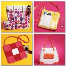 BUTTERICK B5475 Tote, Bags and Wrist Wallet