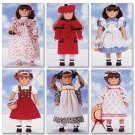 BUTTERICK B5589 18" (46cm) Doll Clothes