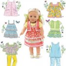 SIMPLICITY 2296 Craft Pattern for 18" Doll Clothes