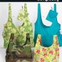 SIMPLICITY 2402 CRAFT SEWING PATTERN FOR FASHION ACCESSORIES - Shopping totes