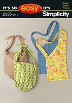 SIMPLICITY 2335 CRAFT SEWING PATTERN FOR FASHION ACCESSORIES FOR-  It's So Easy Bags