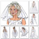 BUTTERICK B4487 MISSES' VEIL SIZE OSZ