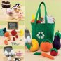 SIMPLICITY 2445 Craft Pattern for Collection of felt food and reusable shopping tote