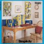 SIMPLICITY 9750 SEWING PATTERN FOR HOME ORGANIZERS