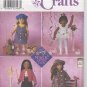 SIMPLICITY 8541 SEWING PATTERN FOR 18" Doll Clothes