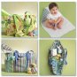 Butterick B5005 Diaper Bag, Changing Pad and Pacifier Case