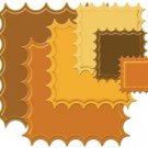 Spellbinders Nestabilities Lrg Classic Inverted Scalloped Square Die Template S4-196