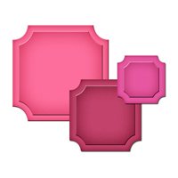 Spellbinders PRESTO PUNCH LABELS C  Template P3-010