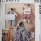 MCCALLS 8590 CRAFT SEWING PATTERN FOR COW KITCHEN ACCESSORIES
