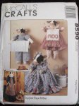 MCCALLS 8590 CRAFT SEWING PATTERN FOR COW KITCHEN ACCESSORIES