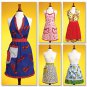 BUTTERICK B5474 APRONS-   SZ: SML-MED-LRG