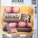MCCALLS 4124 SEWING PATTERN FOR HOME DECORATING