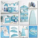 MCCALLS M6051 Pattern for Apron, Ironing Board, Cover, Clothespin Holder, Banner and Scissor Caddy