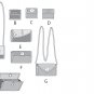 MCCALLS M6768 PATTERN FOR ACCESSORIES - Phone Purse, Rewards Card Wallets and Coupon Clutches