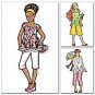 Mccalls M5135 Sewing Pattern for Girls Plus Tops, Gaucho, Pants and Head Scarf
